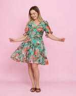 Load image into Gallery viewer, Anita Mini Dress - Jade
