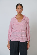 Load image into Gallery viewer, Zoe Cotton Top - Pink
