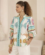 Load image into Gallery viewer, Marrakech Blouse - White/Multi
