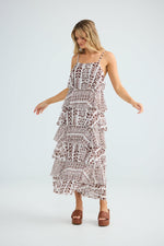 Load image into Gallery viewer, Rue Maxi Dress - Chocolate Paro
