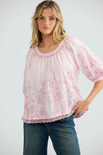 Load image into Gallery viewer, Thistle Top - Soft Pink
