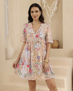Load image into Gallery viewer, Flare Mini Dress - Lilac
