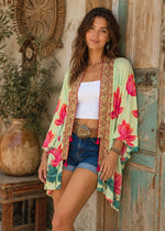 Load image into Gallery viewer, Lotus Kimono - Pink
