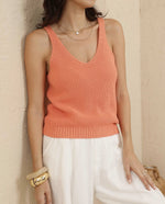 Load image into Gallery viewer, Aria Knit - Tangerine
