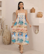 Load image into Gallery viewer, Shelly Lace Maxi Dress - Multi
