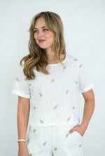 Load image into Gallery viewer, Fern Top - White
