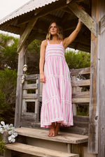 Load image into Gallery viewer, Canyon Maxi Dress - Candy Stripe
