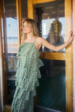 Load image into Gallery viewer, Rue Maxi Dress - Sage Petal
