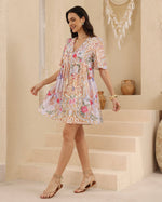 Load image into Gallery viewer, Flare Mini Dress - Lilac
