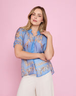 Load image into Gallery viewer, Lila Blouse - Soft Blue
