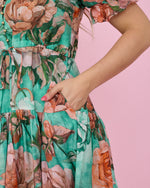Load image into Gallery viewer, Anita Mini Dress - Jade
