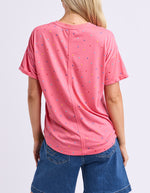 Load image into Gallery viewer, Festive Spot Tee - Pink Lemonade
