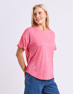 Load image into Gallery viewer, Festive Spot Tee - Pink Lemonade

