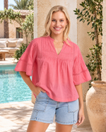 Load image into Gallery viewer, Rosewood Top - Pink Lemonade
