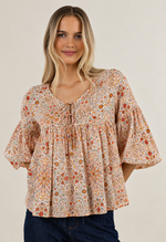 Load image into Gallery viewer, Lara Blouse - Melon
