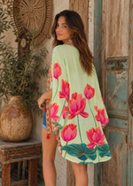 Load image into Gallery viewer, Lotus Kimono - Pink
