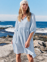 Load image into Gallery viewer, Wilma Dress - Light Blue
