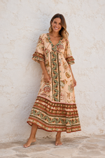 Load image into Gallery viewer, Nolia Dress - Wildflower Oasis
