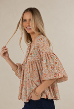 Load image into Gallery viewer, Lara Blouse - Melon

