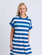 Load image into Gallery viewer, Mckinley Dress - China Blue
