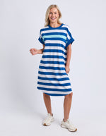 Load image into Gallery viewer, Mckinley Dress - China Blue
