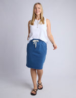 Load image into Gallery viewer, Rickety Denim Skirt - Blue
