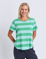 Load image into Gallery viewer, Spritz Tee - Green/Blue
