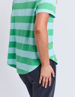 Load image into Gallery viewer, Spritz Tee - Green/Blue
