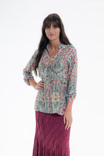 Load image into Gallery viewer, Collar Shirt - Vintage Blossom
