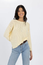 Load image into Gallery viewer, Sofia Sweater - Lemon
